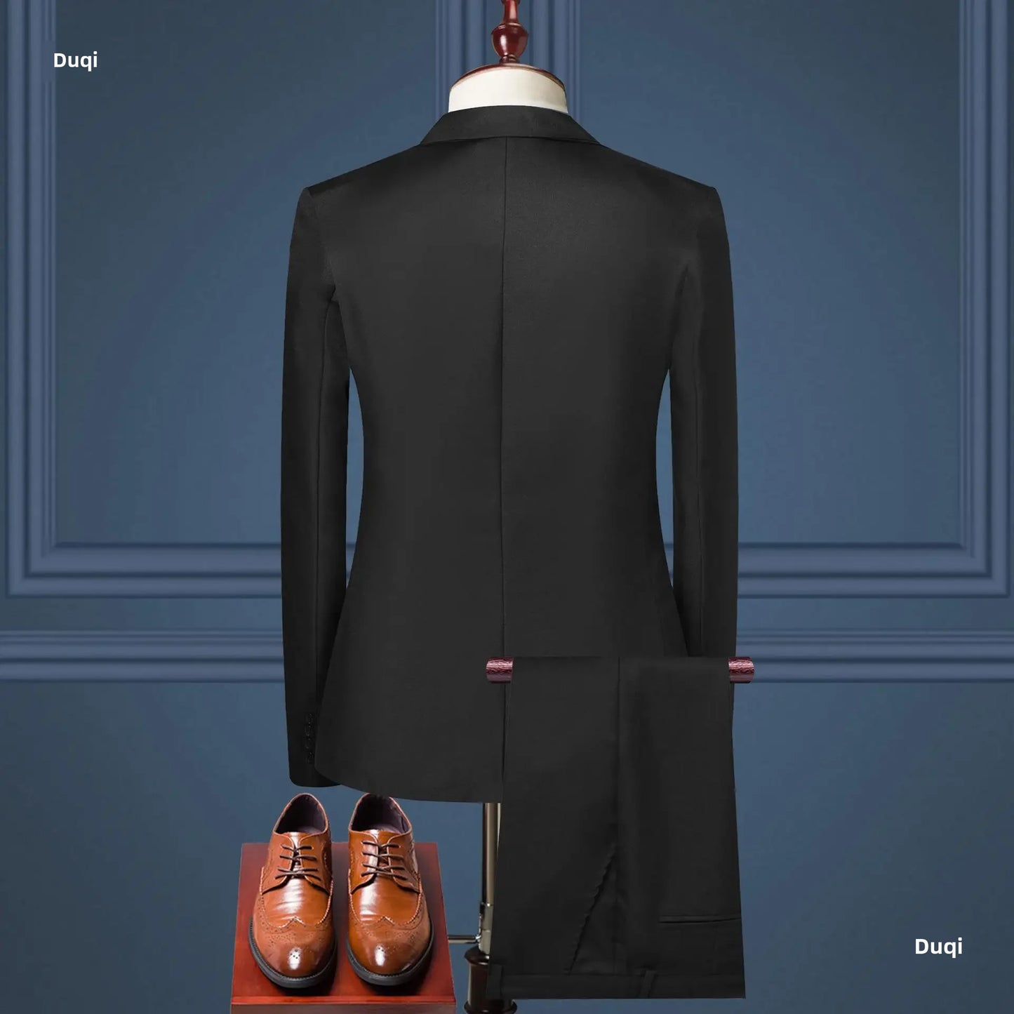 Men’s Korean-Style Slim Fit Business Suit – 2-Piece Professional Tuxedo Set - Style Heaven