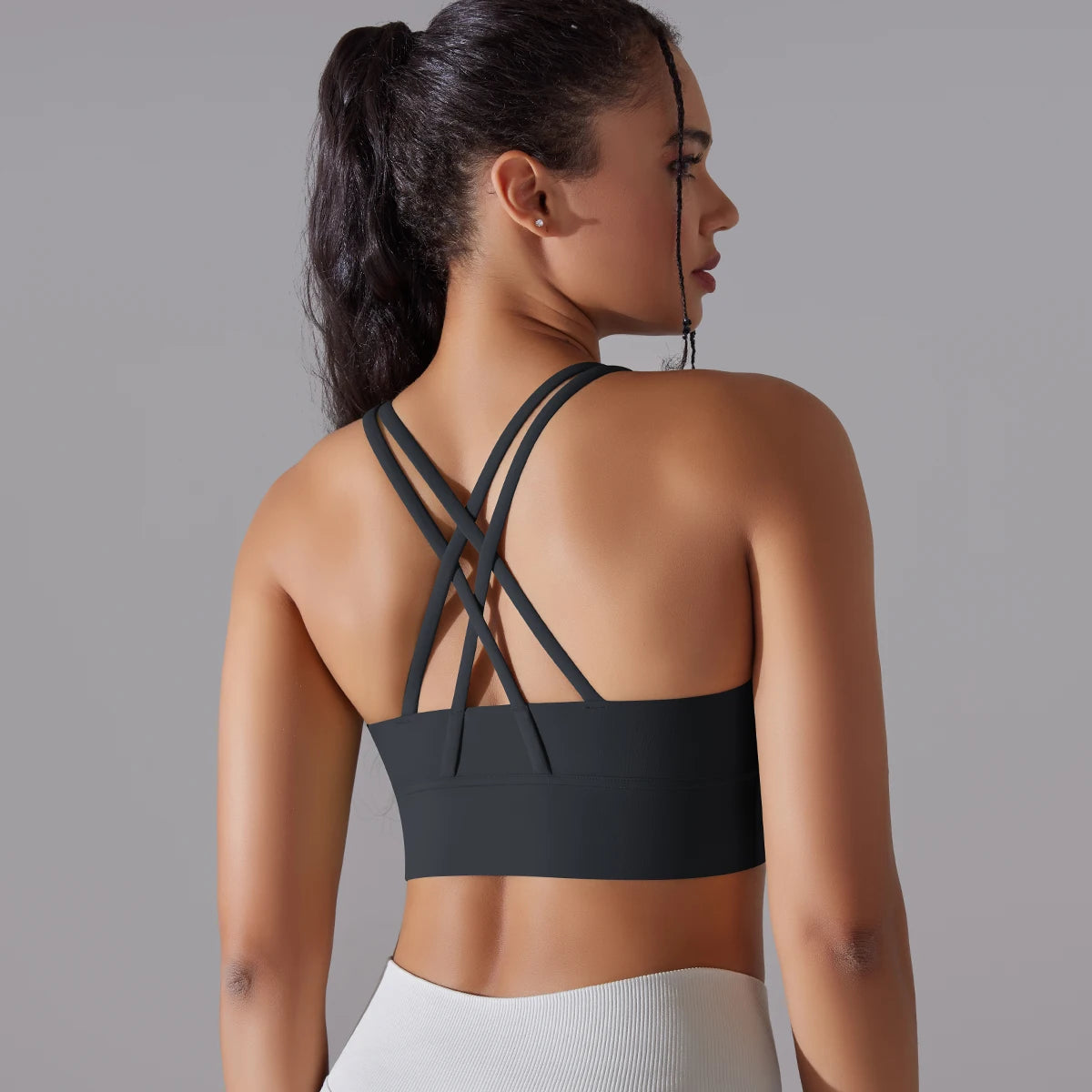 Women’s Yoga Bra Tank Top – Naked Feel Sport Bra Gym Vest Camisole for Fitness & Workout Style Heaven