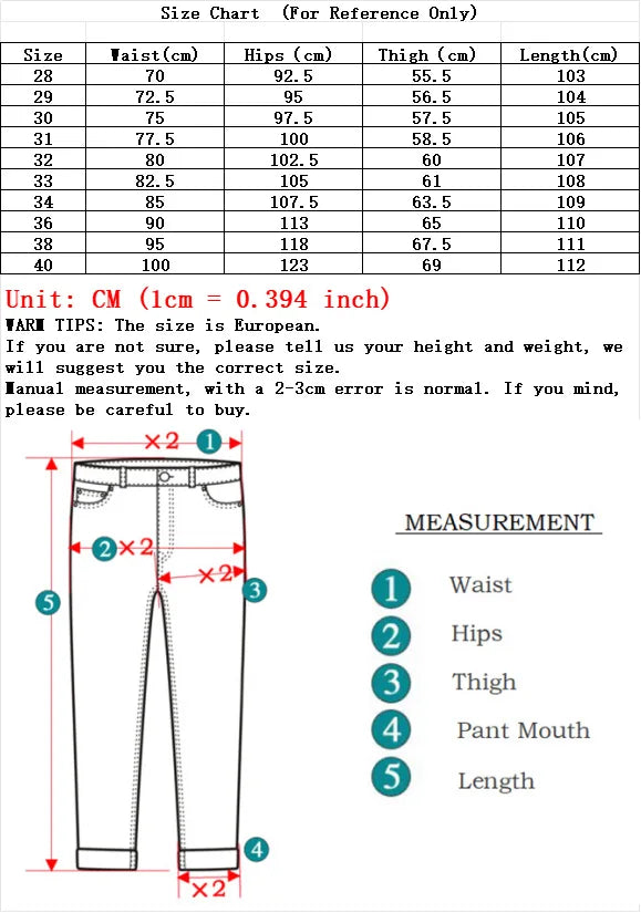 Men’s Pure Black Straight Fit Jeans – Classic Elastic Denim Business Trousers - Style Heaven