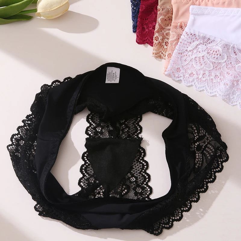 3-Pack Lace Panties – Soft, Sexy & Breathable Women’s Briefs Style Heaven