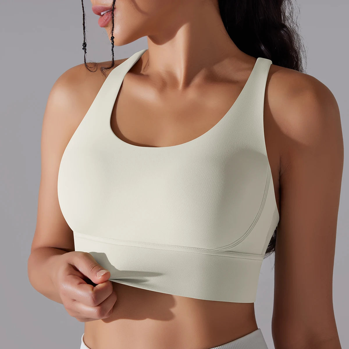 Women’s Yoga Bra Tank Top – Naked Feel Sport Bra Gym Vest Camisole for Fitness & Workout Style Heaven