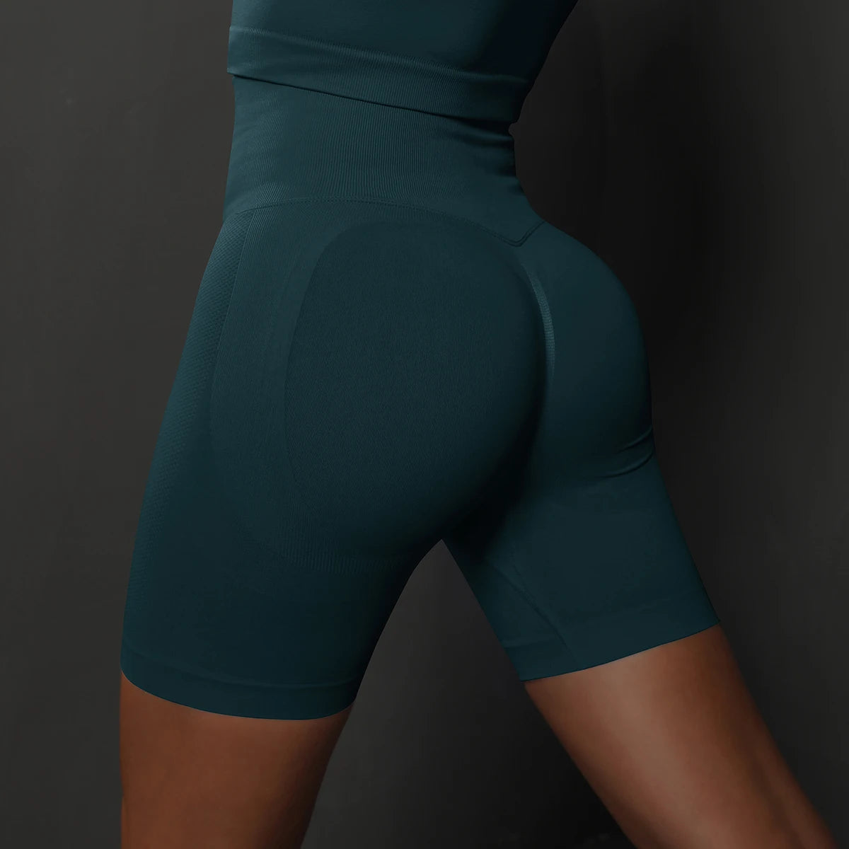 Seamless High Waist Yoga Shorts – Push Up Booty Gym & Workout Shorts for Women Style Heaven