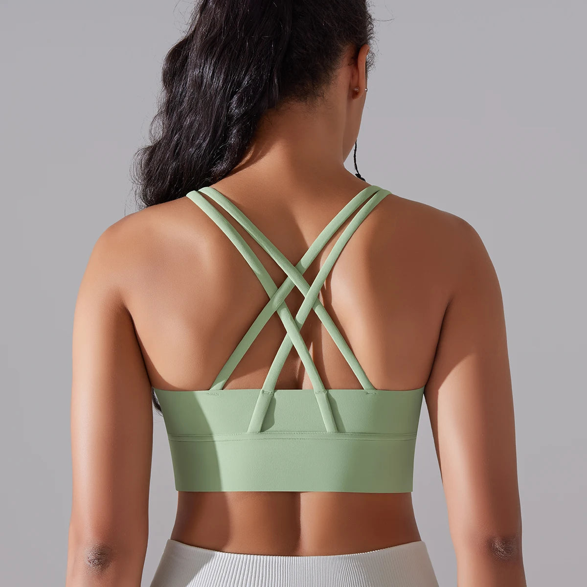 Women’s Yoga Bra Tank Top – Naked Feel Sport Bra Gym Vest Camisole for Fitness & Workout Style Heaven
