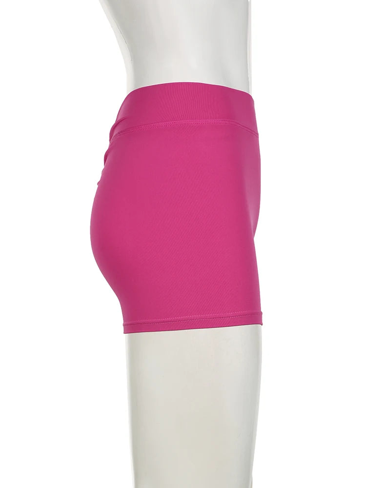 Rockmore Pleated High Waist Yoga Shorts – Butt Lifting & Tummy Control Fitness Shorts for Women Style Heaven