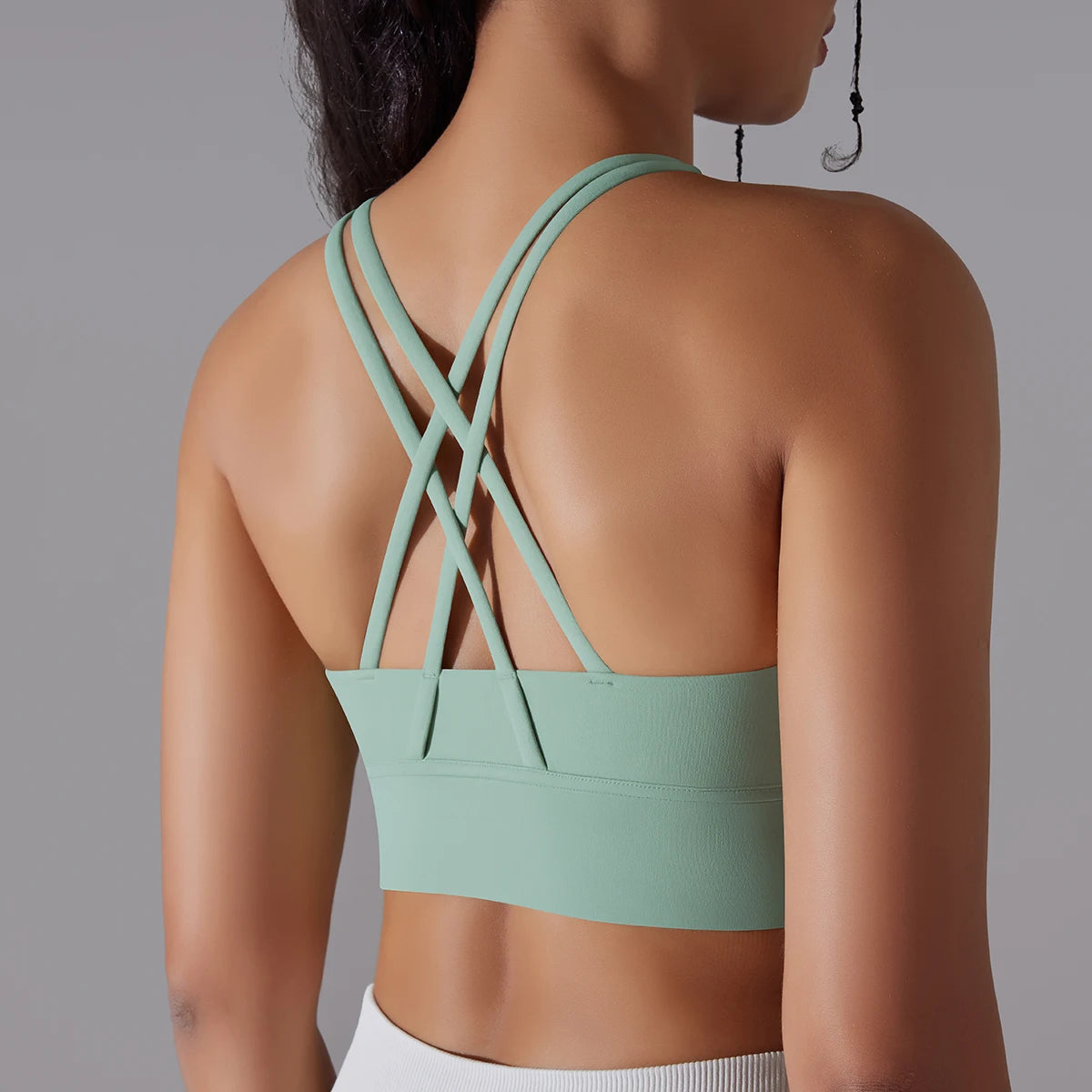 Women’s Yoga Bra Tank Top – Naked Feel Sport Bra Gym Vest Camisole for Fitness & Workout Style Heaven