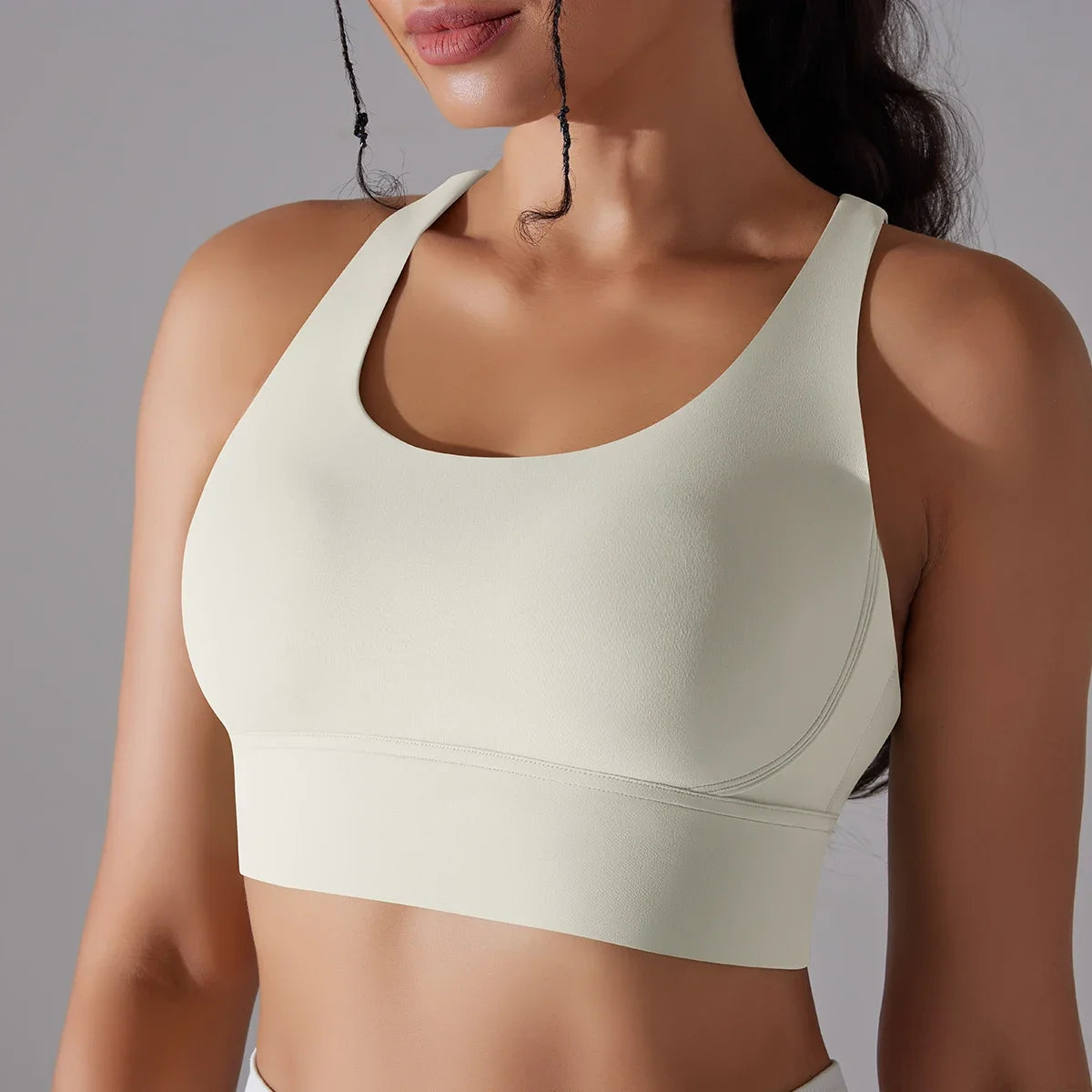 Women’s Yoga Bra Tank Top – Naked Feel Sport Bra Gym Vest Camisole for Fitness & Workout Style Heaven