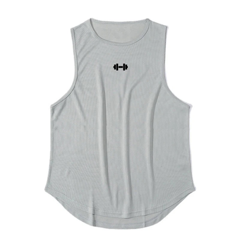 Men’s Summer Gym Tank Top – Quick-Dry Sleeveless Fitness Training Shirt Style Heaven