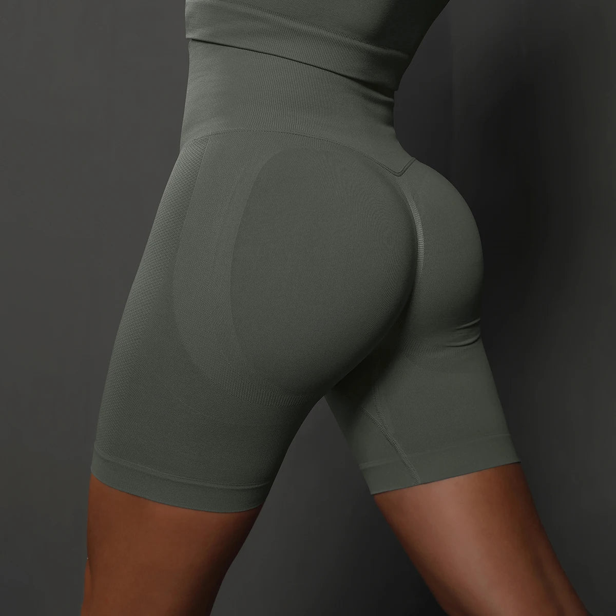 Seamless High Waist Yoga Shorts – Push Up Booty Gym & Workout Shorts for Women Style Heaven
