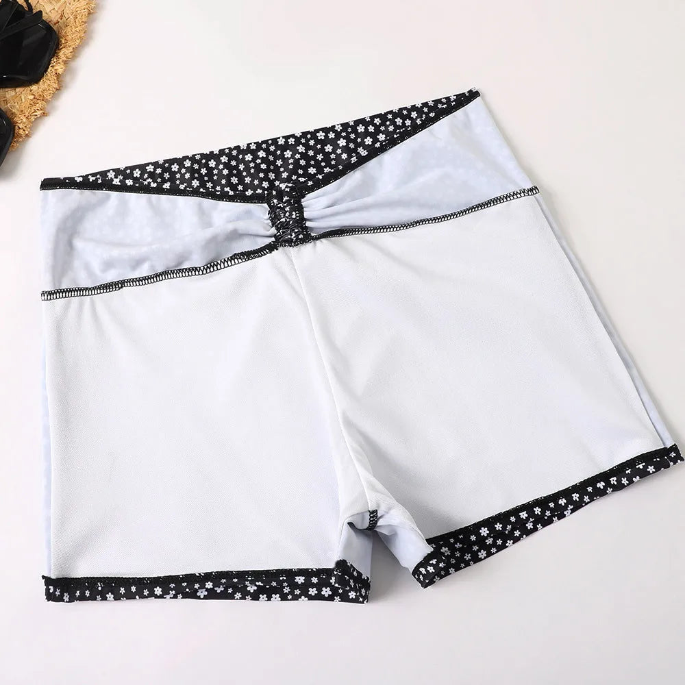 High Waist Floral Push-Up Bikini Swimsuit – 2025 Women’s Print Swimwear Set - Style Heaven