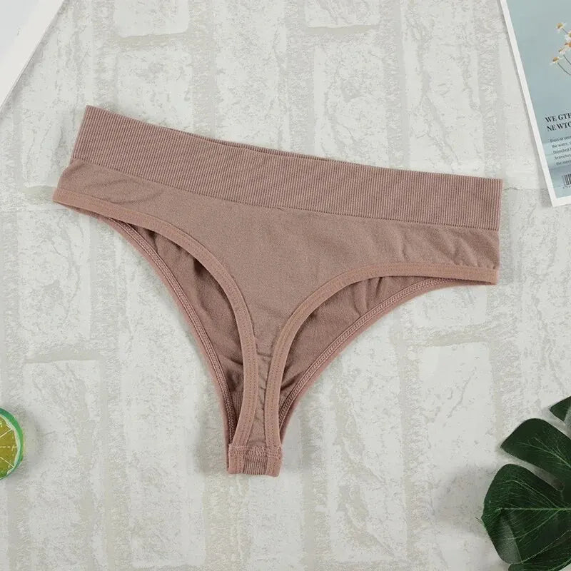 2PCS Seamless Bra & Panty Set – Women's Soft Bralette & Sexy G-String Underwear, Comfortable Lingerie Style Heaven