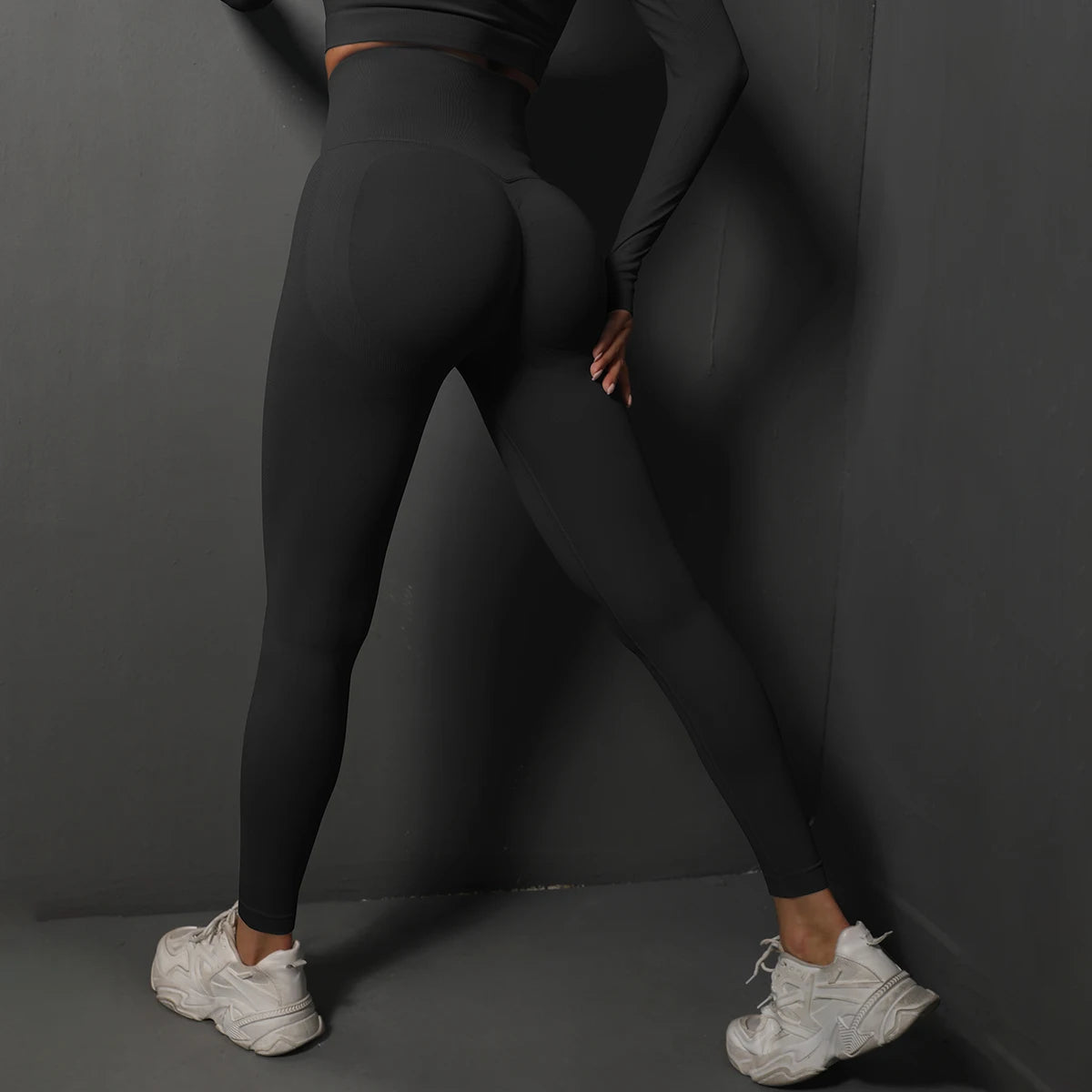 Seamless High Waist Booty Lifting Gym Leggings – Women's Yoga Pants for Fitness & Sportswear Style Heaven