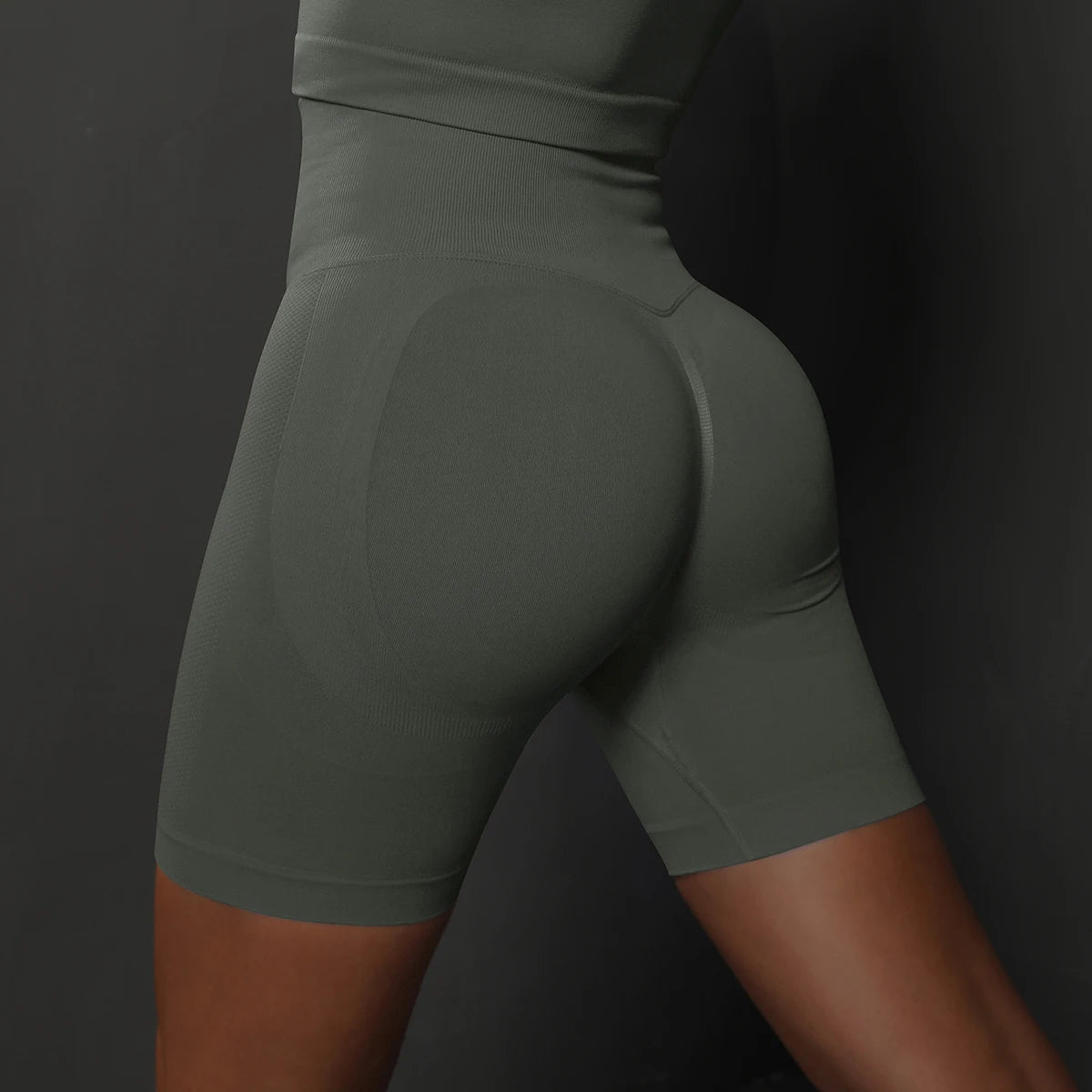 Seamless High Waist Yoga Shorts – Push Up Booty Gym & Workout Shorts for Women Style Heaven