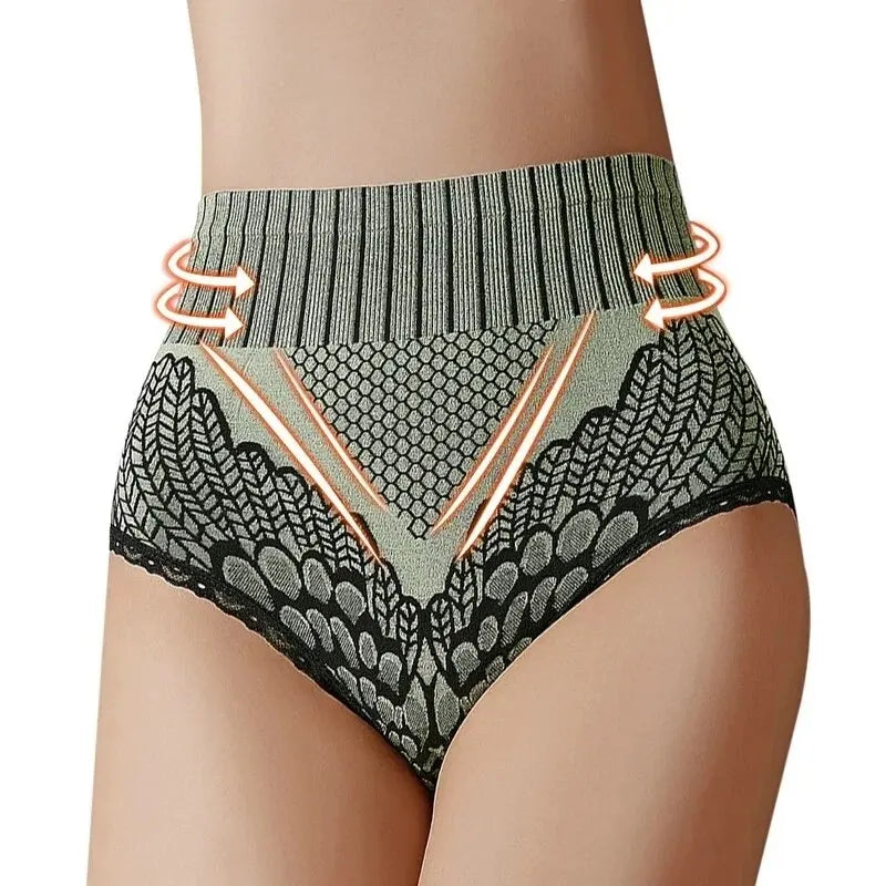 Women's Seamless High-Waist Briefs – Comfortable Body Shaper Underwear for Everyday Wear Style Heaven