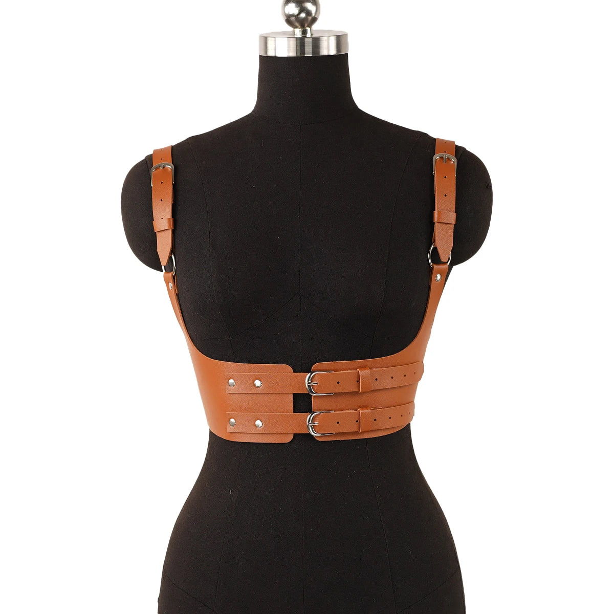 Punk Corset Belt – Wide Leather Waistband for Street & Gothic Style Style Heaven
