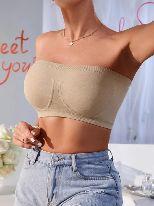 Women's Sexy Backless Strapless Bra – Breathable, High-Stretch, Comfortable & Wireless Lingerie Style Heaven