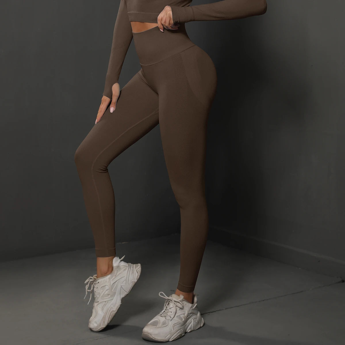 Seamless High Waist Booty Lifting Gym Leggings – Women's Yoga Pants for Fitness & Sportswear Style Heaven