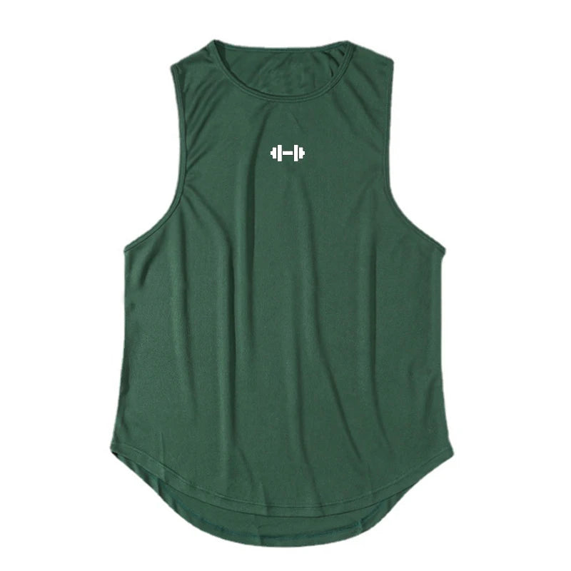 Men’s Summer Gym Tank Top – Quick-Dry Sleeveless Fitness Training Shirt Style Heaven
