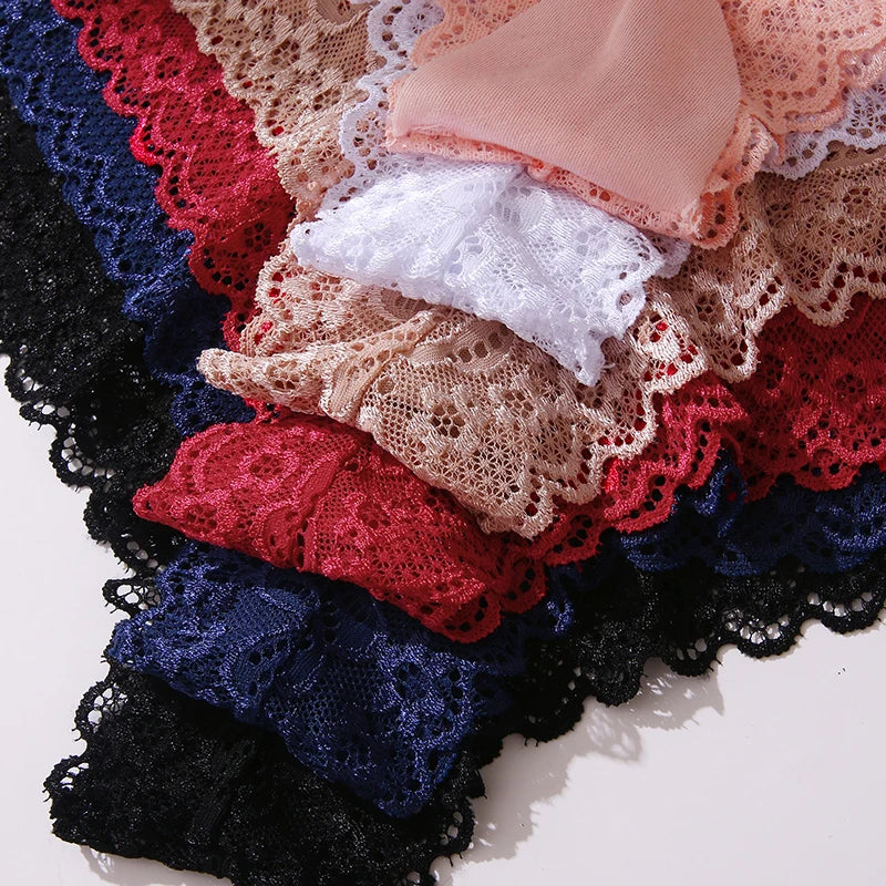3-Pack Lace Panties – Soft, Sexy & Breathable Women’s Briefs Style Heaven