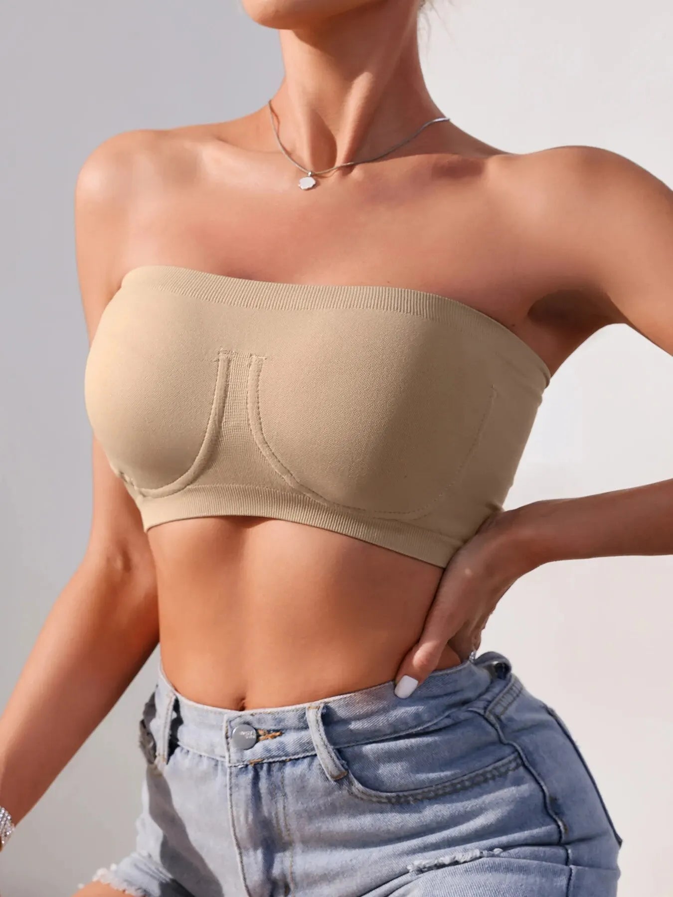 Women's Sexy Backless Strapless Bra – Breathable, High-Stretch, Comfortable & Wireless Lingerie Style Heaven