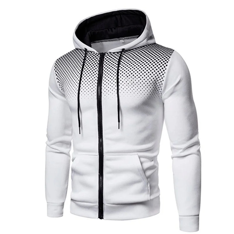 Men’s Solid Color Fleece Sweater & Jogger Pants Set – Casual Zipper Hoodie & Sweatpants Sportswear (Autumn/Winter Collection) Style Heaven