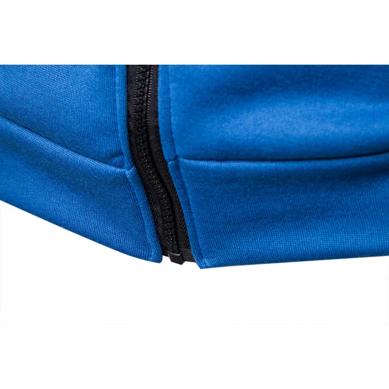 Men’s Solid Color Fleece Sweater & Jogger Pants Set – Casual Zipper Hoodie & Sweatpants Sportswear (Autumn/Winter Collection) Style Heaven