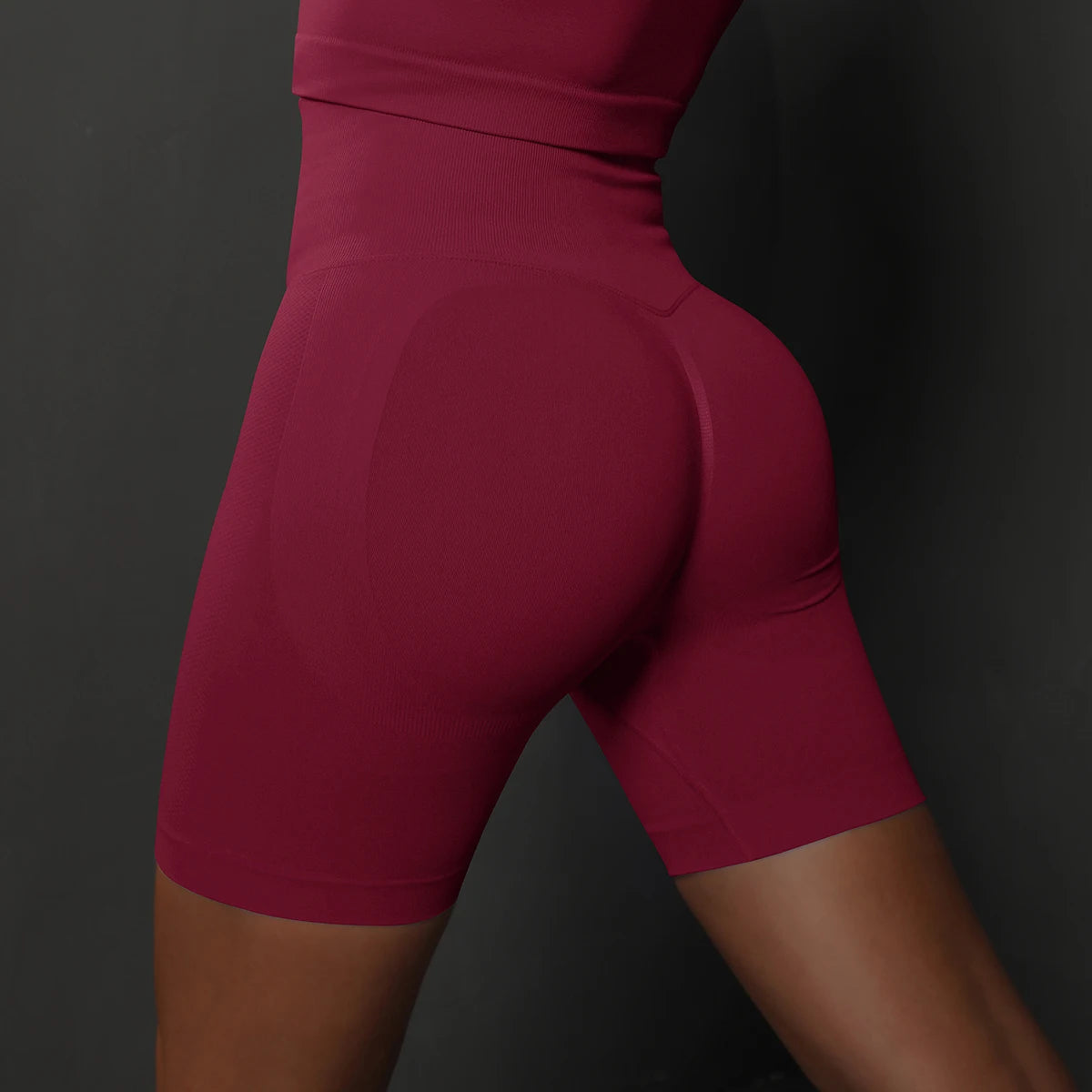 Seamless High Waist Yoga Shorts – Push Up Booty Gym & Workout Shorts for Women Style Heaven