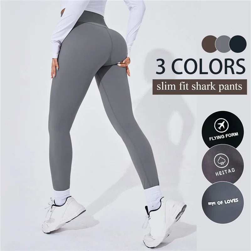 High Waist Yoga Leggings – Thermal Sports Tights with Butt Lifting & Push-Up Effect (Fitness, Running, Gym) Style Heaven