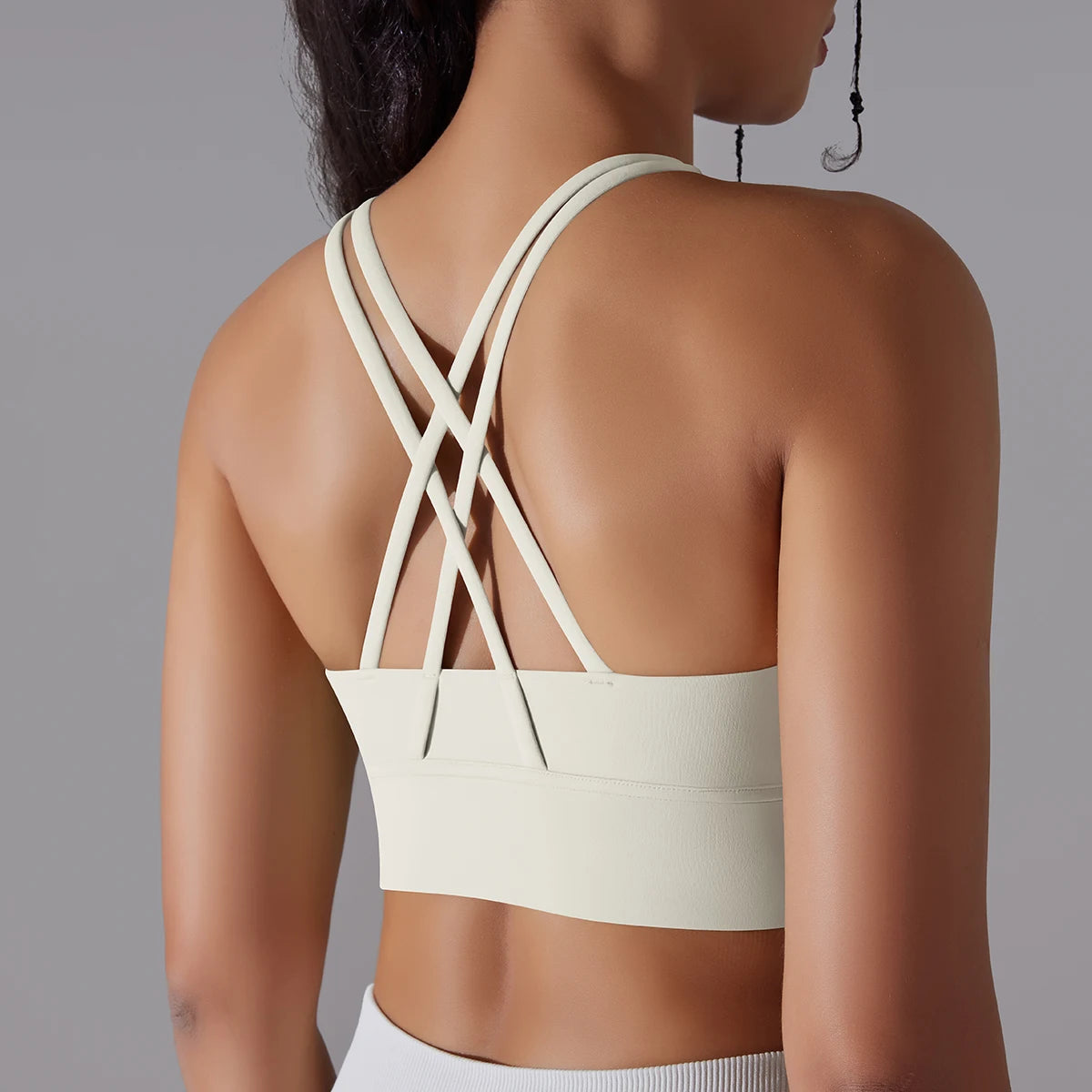 Women’s Yoga Bra Tank Top – Naked Feel Sport Bra Gym Vest Camisole for Fitness & Workout Style Heaven