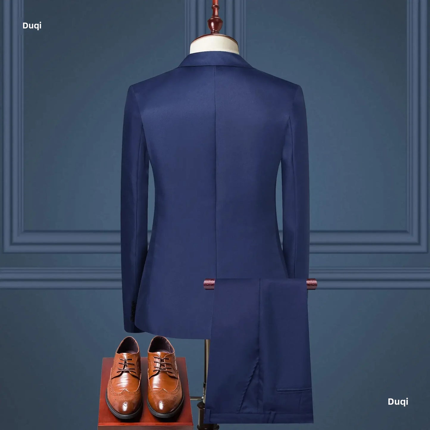 Men’s Korean-Style Slim Fit Business Suit – 2-Piece Professional Tuxedo Set - Style Heaven