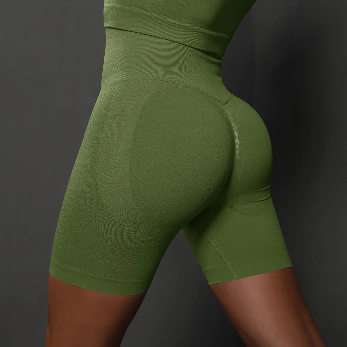 Seamless High Waist Yoga Shorts – Push Up Booty Gym & Workout Shorts for Women Style Heaven