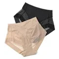 2PCS Sexy Mid-Rise Transparent Briefs – Elastic Waistband, Butt-Lifting, Comfortable Lingerie for Women Style Heaven