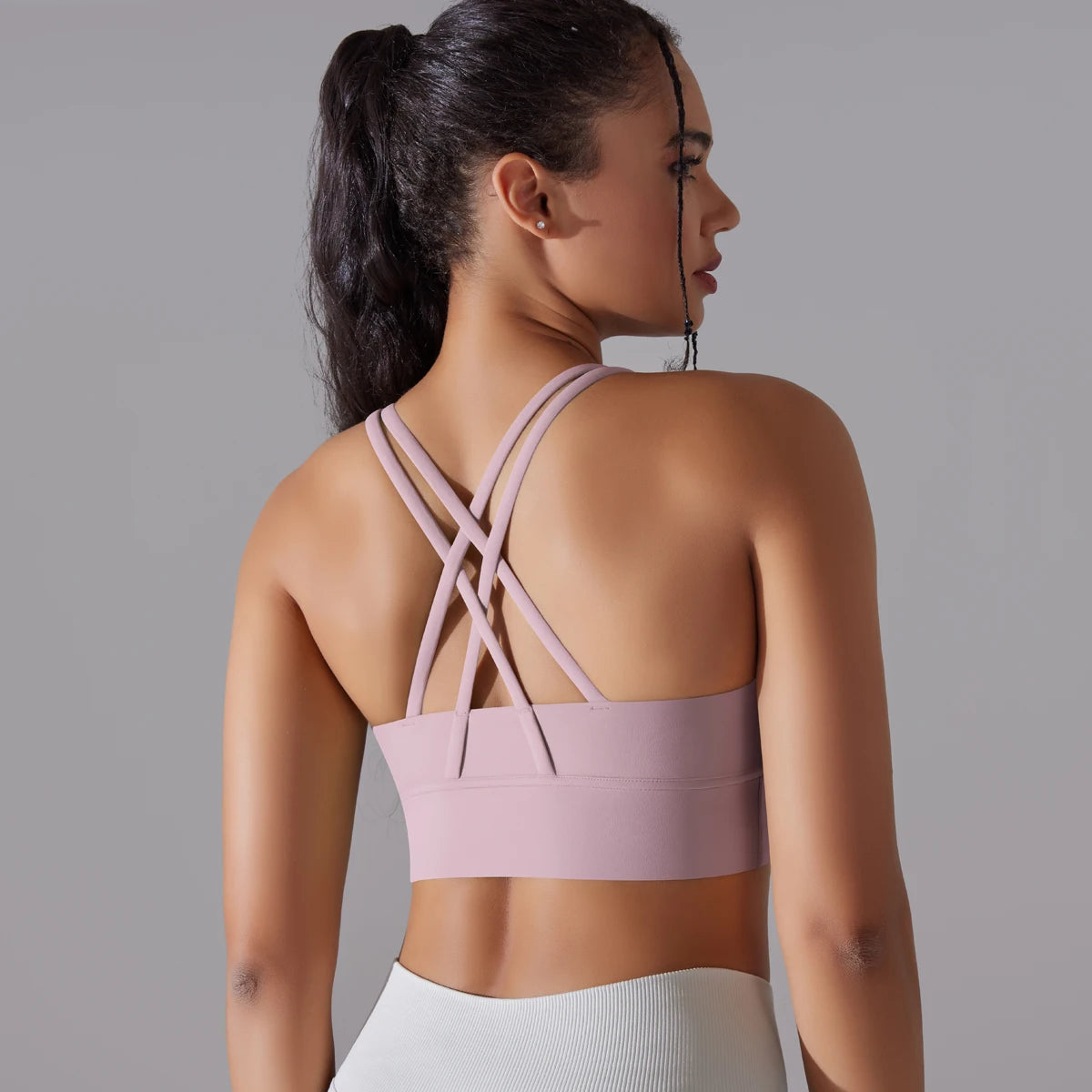 Women’s Yoga Bra Tank Top – Naked Feel Sport Bra Gym Vest Camisole for Fitness & Workout Style Heaven