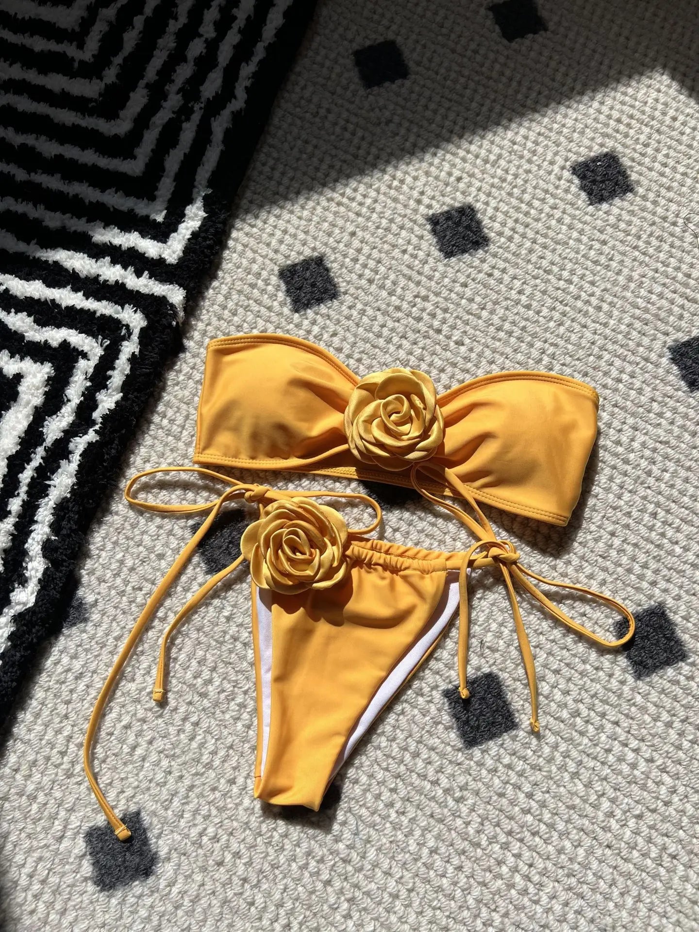 2024 Summer Women Strapless Brazilian Thong Bikini – Two-Piece Bathing Suit for Beachwear Style Heaven