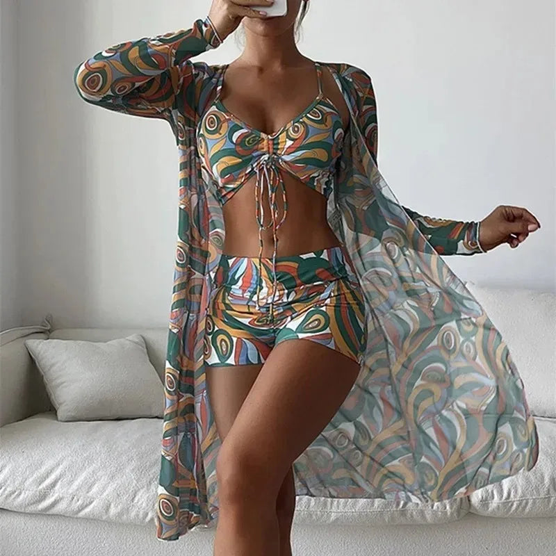 2024 Separate Swimsuits Tankini Set – Women’s Sports Beachwear Two-Piece Bathing Suits for Swimming & Poolside Style Heaven