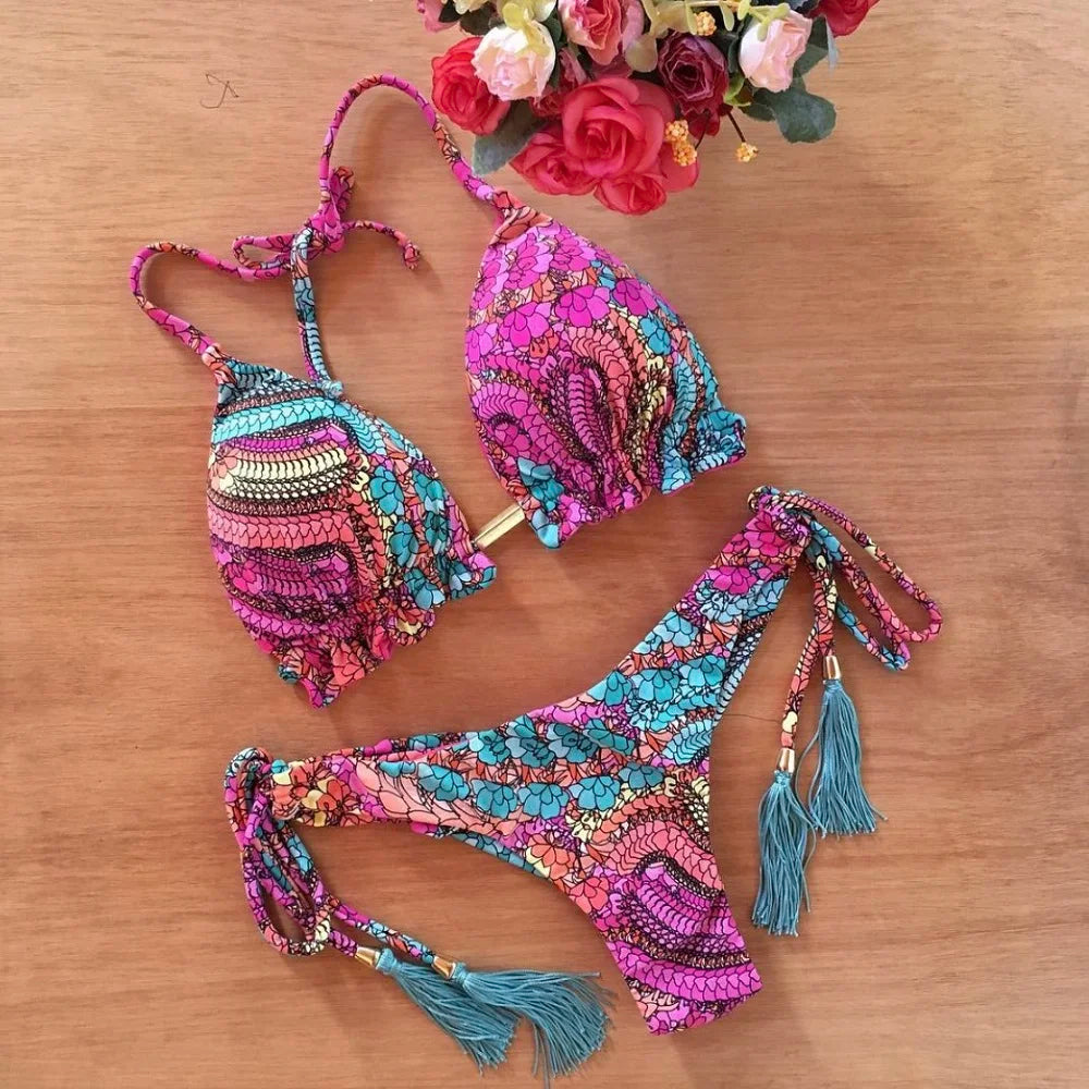 2025 New Sexy Bikini Women's Swimsuit – Push-Up Swimming Set for Bathing Suit Fashion Style Heaven