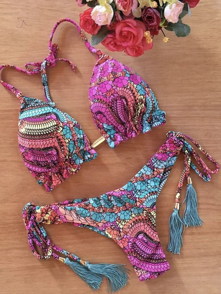 2025 New Sexy Bikini Women's Swimsuit – Push-Up Swimming Set for Bathing Suit Fashion Style Heaven