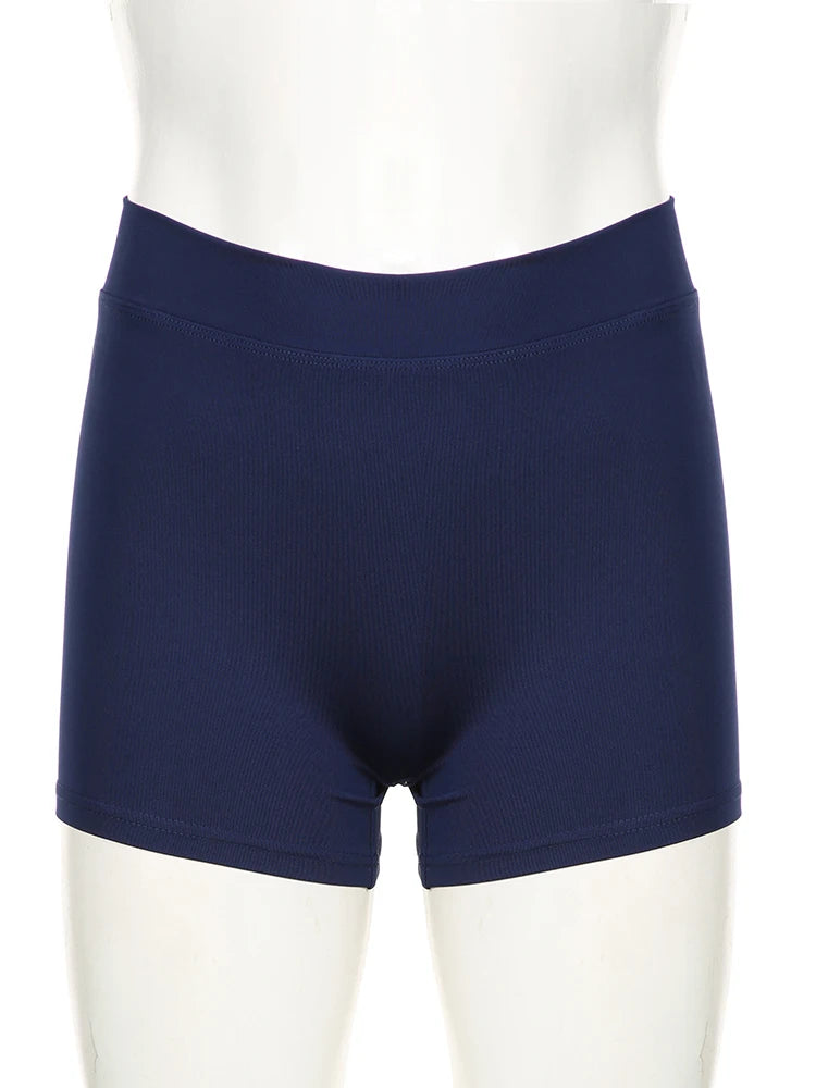 Rockmore Pleated High Waist Yoga Shorts – Butt Lifting & Tummy Control Fitness Shorts for Women Style Heaven