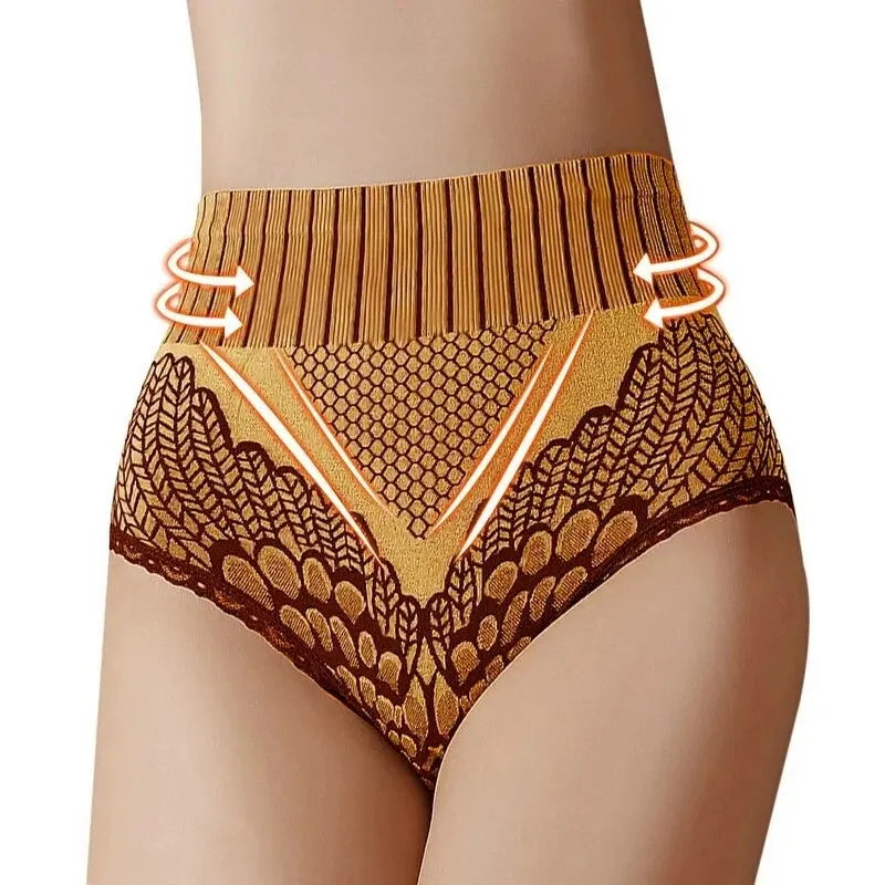 Women's Seamless High-Waist Briefs – Comfortable Body Shaper Underwear for Everyday Wear Style Heaven