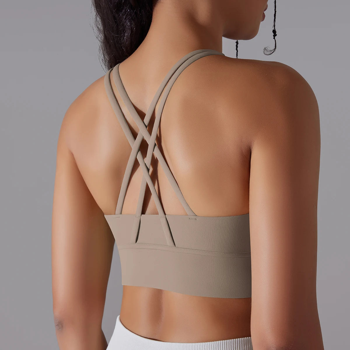 Women’s Yoga Bra Tank Top – Naked Feel Sport Bra Gym Vest Camisole for Fitness & Workout Style Heaven