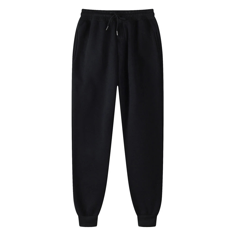 Men’s Solid Color Fleece Sweater & Jogger Pants Set – Casual Zipper Hoodie & Sweatpants Sportswear (Autumn/Winter Collection) Style Heaven