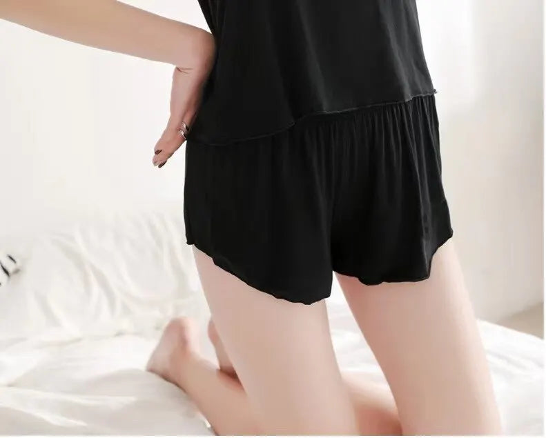 Women’s Spaghetti Strap Pajama Set – Soft & Smooth Nightwear with Camisole & Shorts Style Heaven