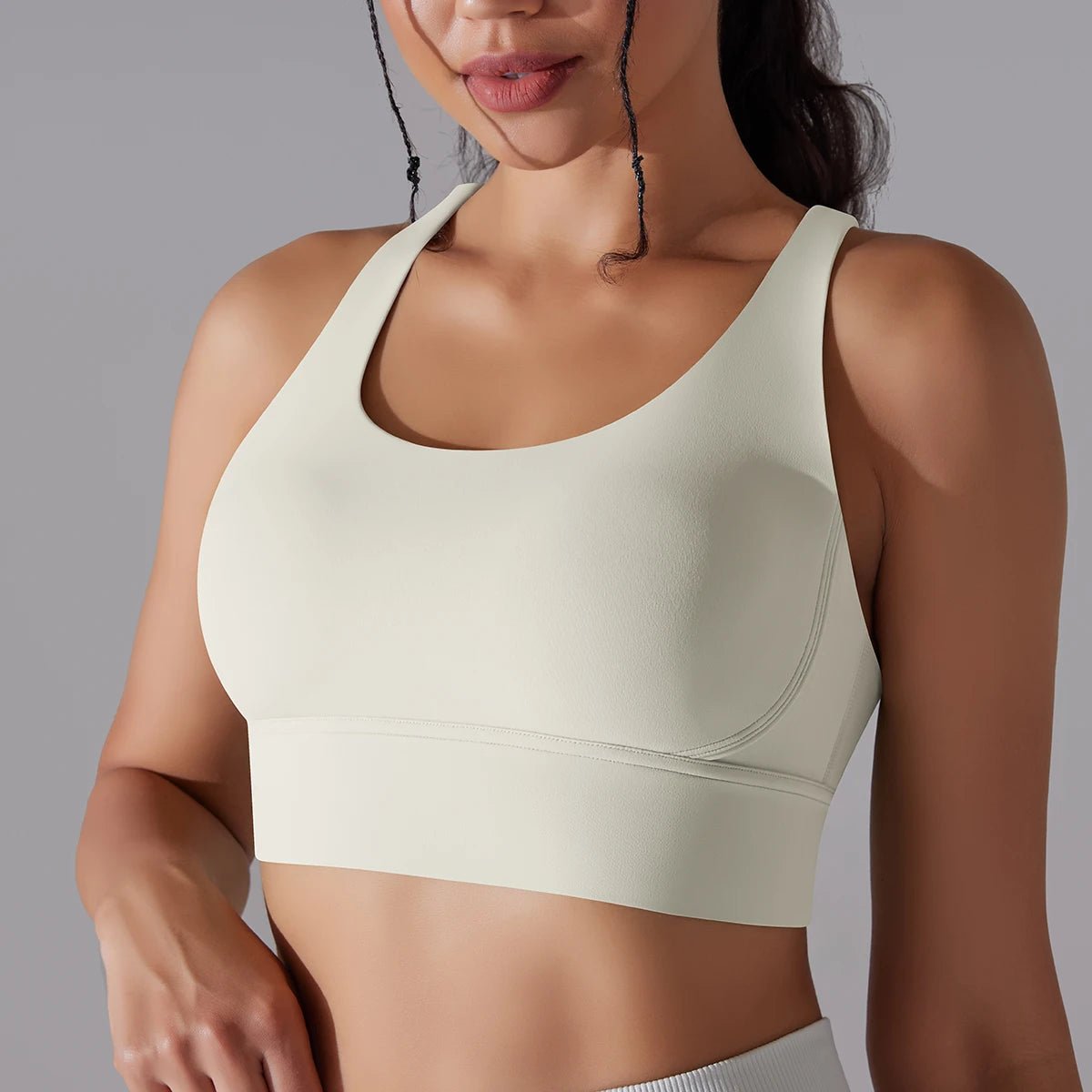 Women’s Yoga Bra Tank Top – Naked Feel Sport Bra Gym Vest Camisole for Fitness & Workout Style Heaven