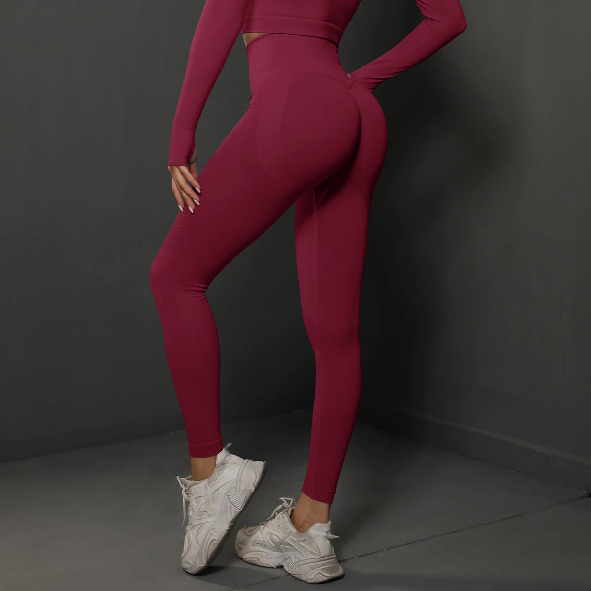 Seamless High Waist Booty Lifting Gym Leggings – Women's Yoga Pants for Fitness & Sportswear Style Heaven